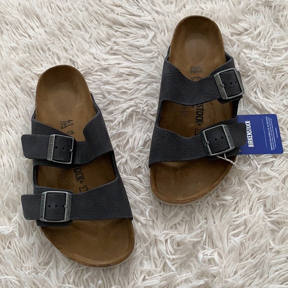 NWB Birkenstock Arizona Nubuck leather sandals - Picture 10 of 11